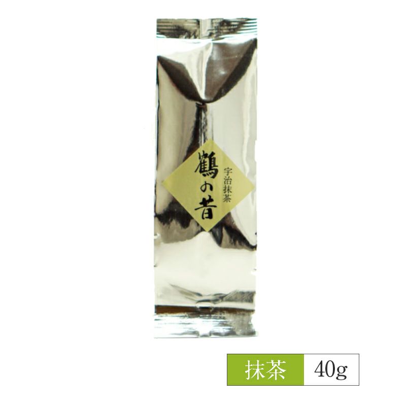 宇治抹茶　鶴の昔40g*5 宇治抹茶鶴の昔 40g : 向井製茶ヤフー店 - 通販 - Yahoo